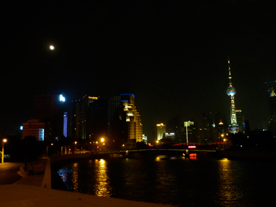 Shanghai at night